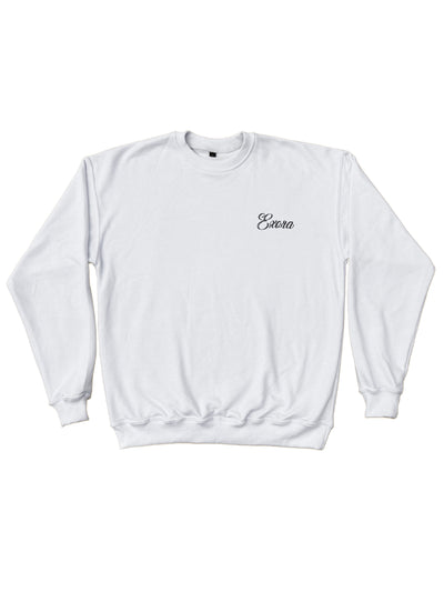 Classic White Sweatshirt